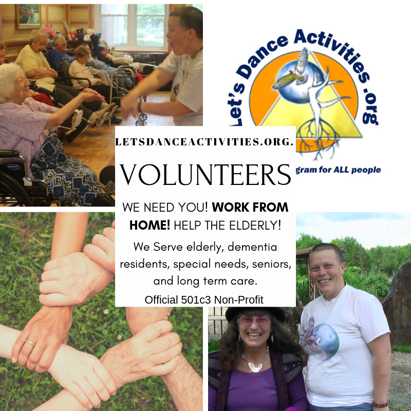 Volunteer for Let's Dance Activities