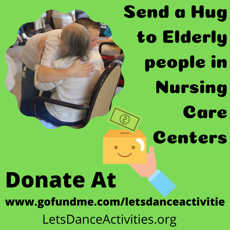 Send a hug to elderly!